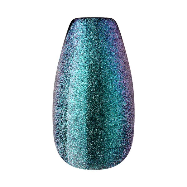 KISS Gel Fantasy Magnetic False Nails, Chameleon