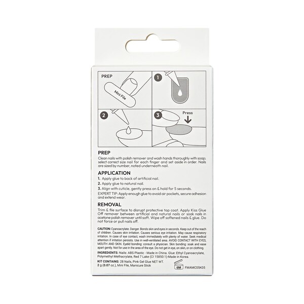 KISS Gel Fantasy Magnetic False Nails, Chameleon