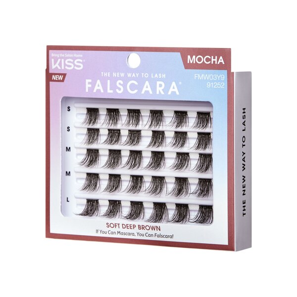 KISS Falscara Multi Wisps, Mocha