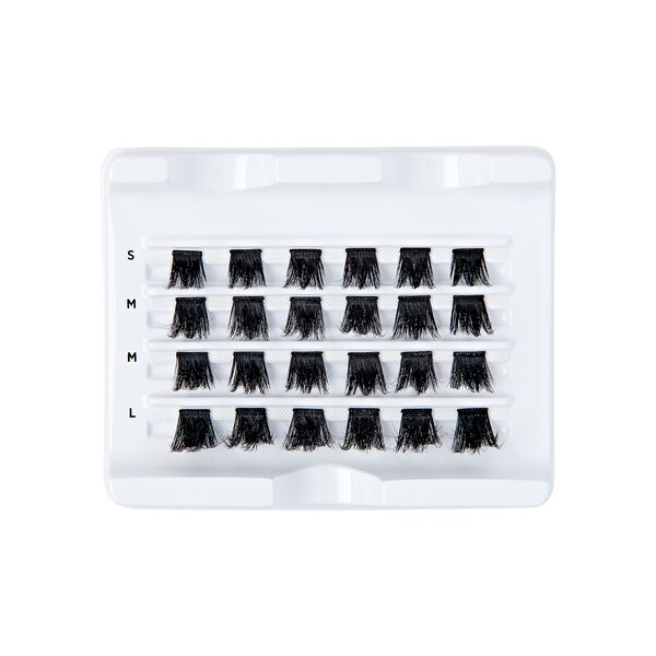 KISS Falscara Eyelash Wisp Multipack, 24 CT, Faux Mink
