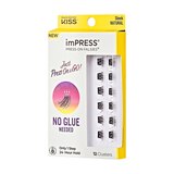 KISS imPRESS Press-on Falsies, Sleek Natural, thumbnail image