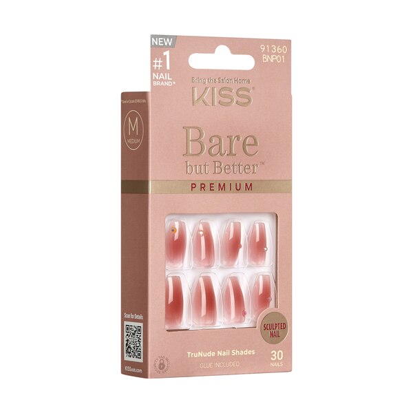 KISS Bare But Better Premium False Nails
