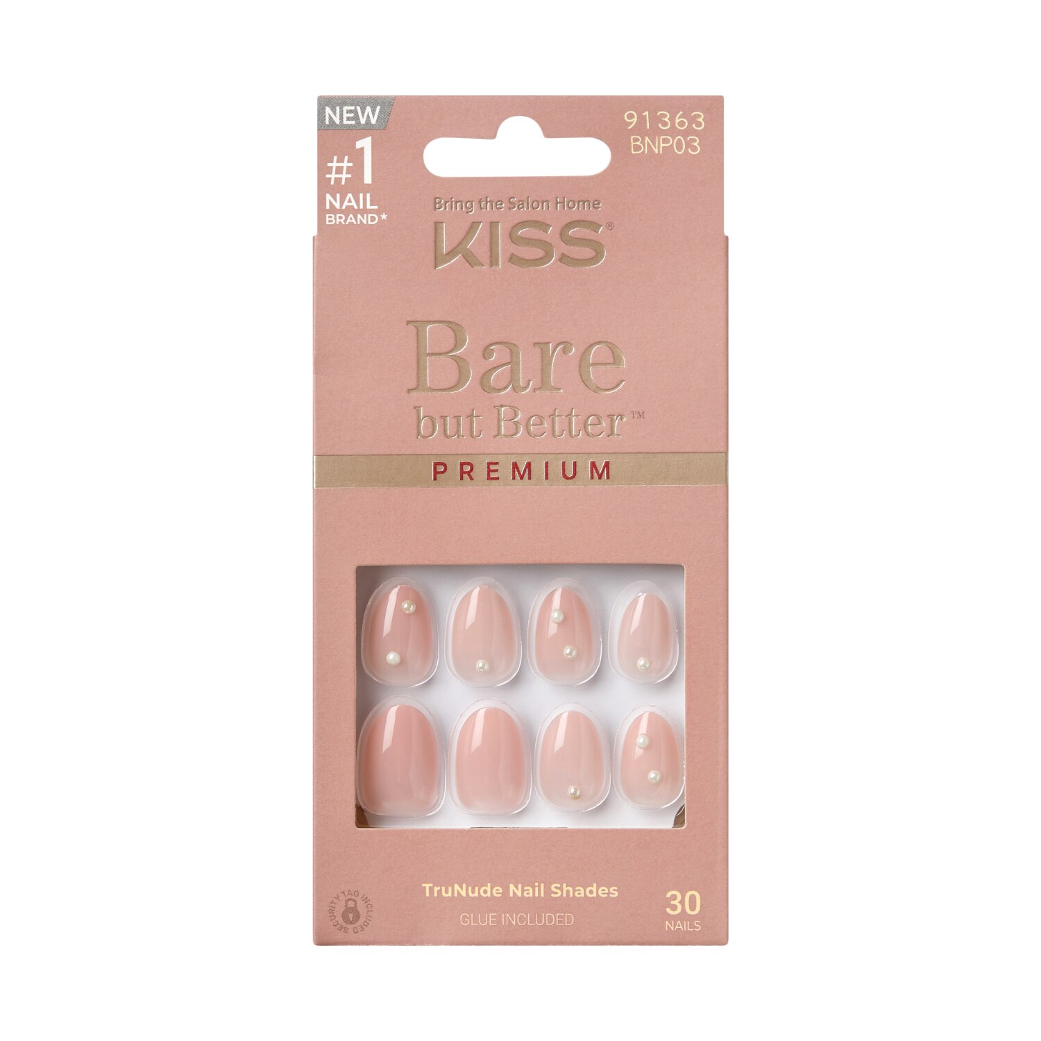 KISS Bare But Better Premium False Nails