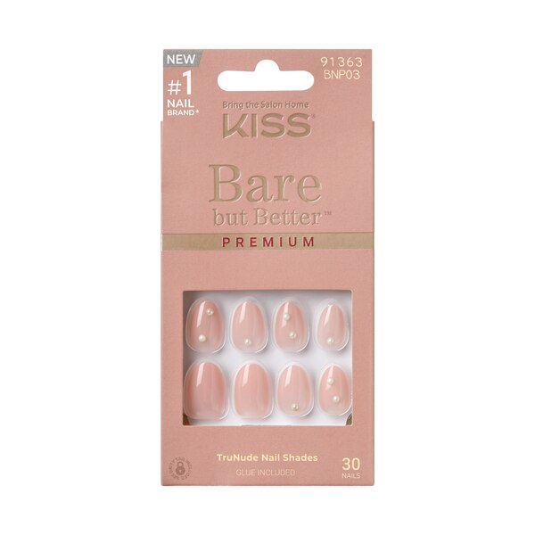 KISS Bare But Better Premium False Nails