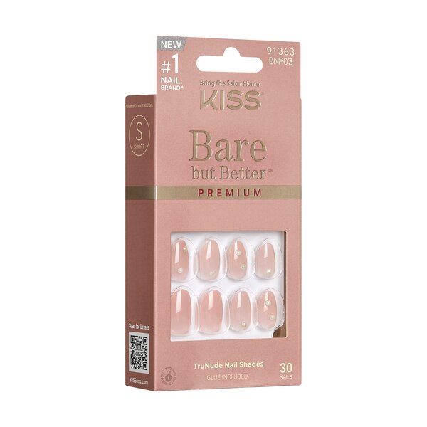 KISS Bare But Better Premium False Nails