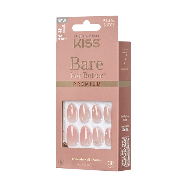KISS Bare But Better Premium False Nails
