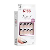 KISS Salon Acrylic French Color False Nails, thumbnail image