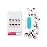 KISS Salon Acrylic French Color False Nails, thumbnail image