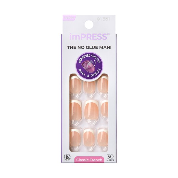 KISS imPRESS French Press-on Manicure