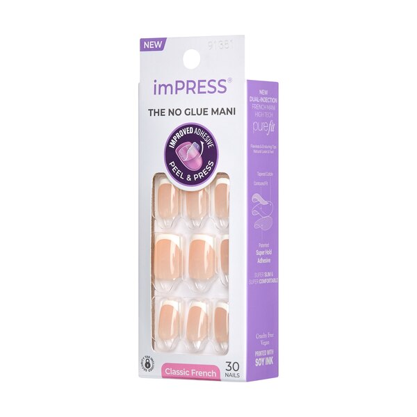 KISS imPRESS French Press-on Manicure