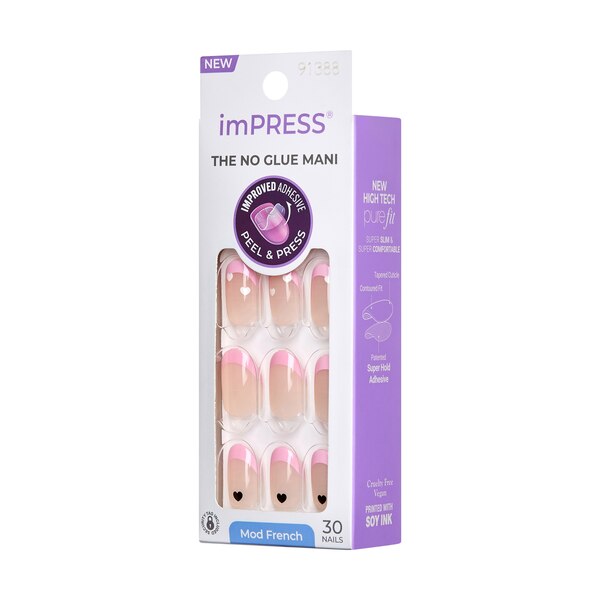 KISS imPRESS French Press-on Manicure