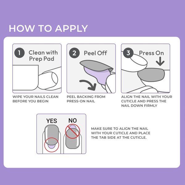 KISS imPRESS Nails, Glimpse
