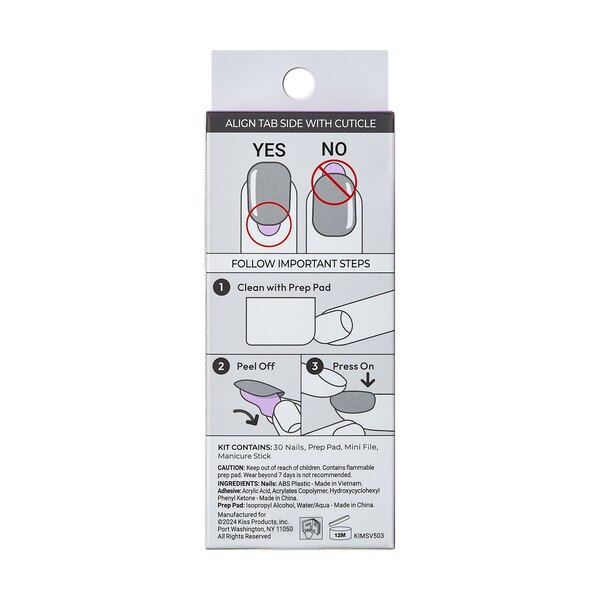 KISS imPRESS Nails, Glimpse