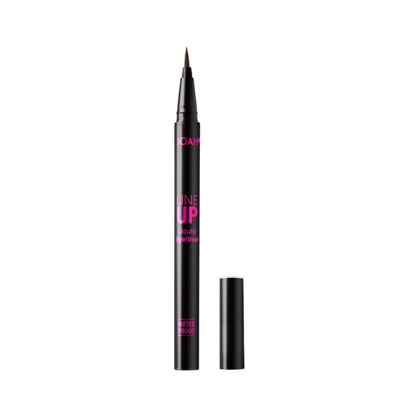 JOAH Line Up Precision Brush Liquid Eyeliner, Brown