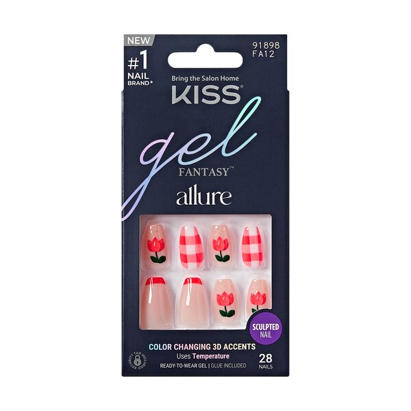 KISS Gel Fantasy Allure False Nails