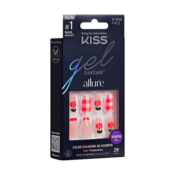 KISS Gel Fantasy Allure False Nails