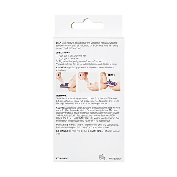 KISS Gel Fantasy Magnetic False Nails