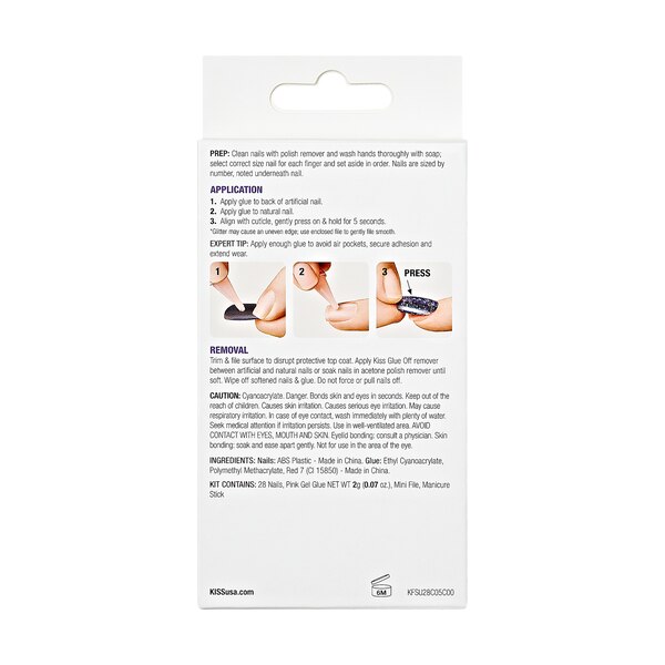 KISS Gel Fantasy False Nails