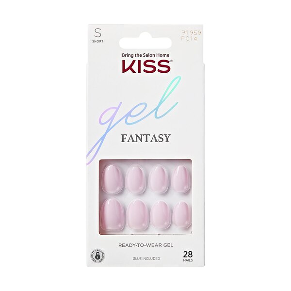 KISS Gel Fantasy Nails, Pure Love