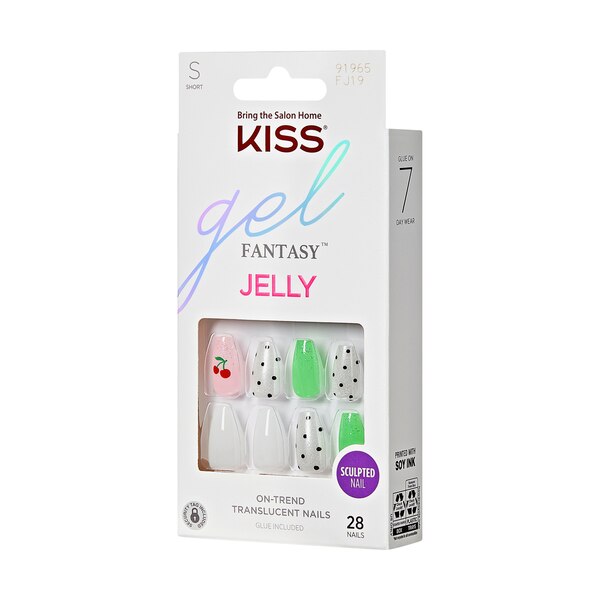 KISS Gel Fantasy Jelly False Nails