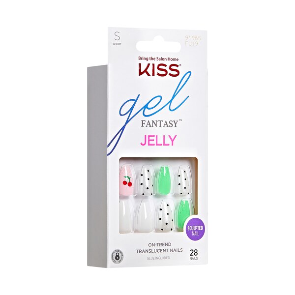 KISS Gel Fantasy Jelly False Nails