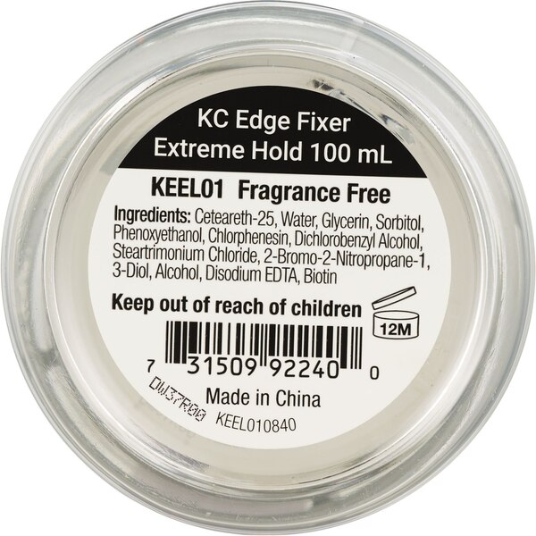 KISS Colors & Care Extreme Hold Edge Fixer, Fragrance Free, 3.38 OZ