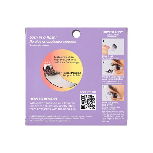 KISS imPRESS Press on Falsies Easy Tab, Classy Natural