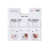 KISS imPRESS Press on Falsies Easy Tab, Black Wispy, thumbnail image