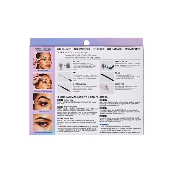KISS Falscara Lengthening Wisps, Special Edition Starter Kit