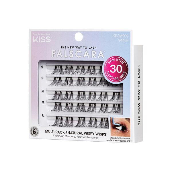 KISS Falscara Eyelashes, Wisp Multipack 02