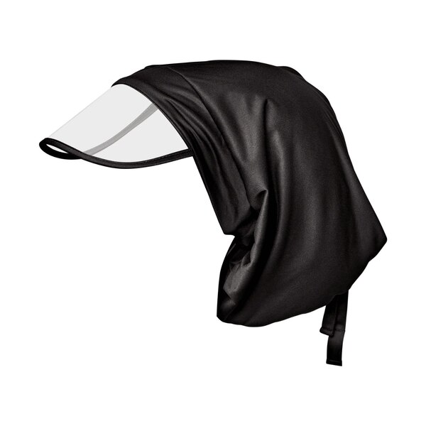 KISS Colors & Care Satin-Lined Premium RAIN CAP, Extra Large, Black