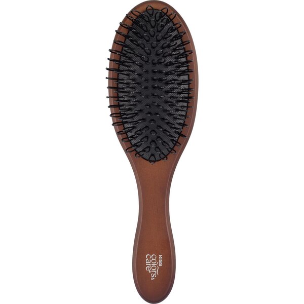 KISS Colors & Care Dual-Sided Wooden Wig Brush