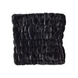 KISS Colors & Care Ultra Soft Plus Super Wide Spa Headband, Black, thumbnail image
