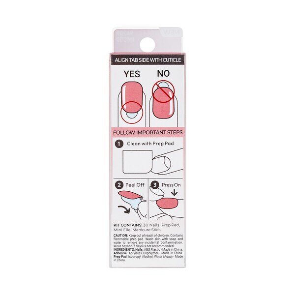 KISS imPRESS Color Press-on Manicure, Beat The Heat
