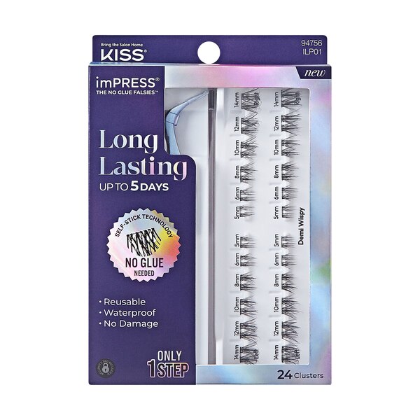 KISS imPRESS Press On Premium Lashes, 01