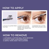 KISS imPRESS Press On Premium Lashes, 01, thumbnail image