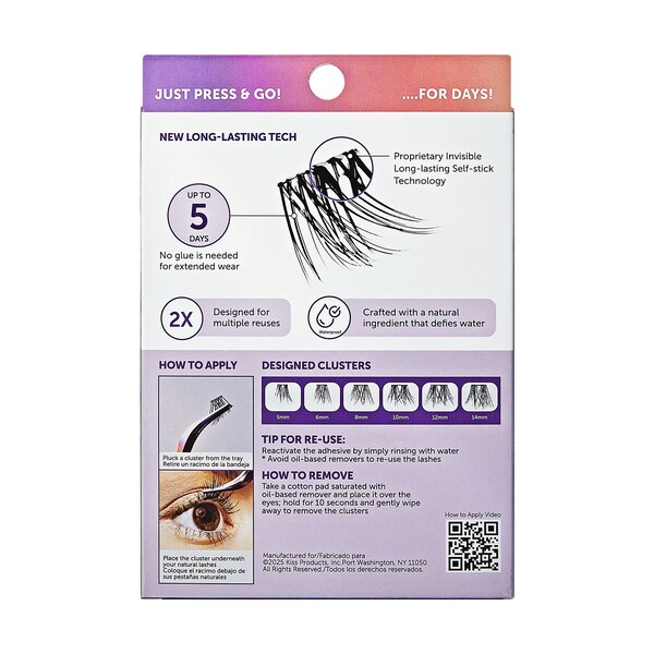 KISS imPRESS Press On Premium Lashes, 01