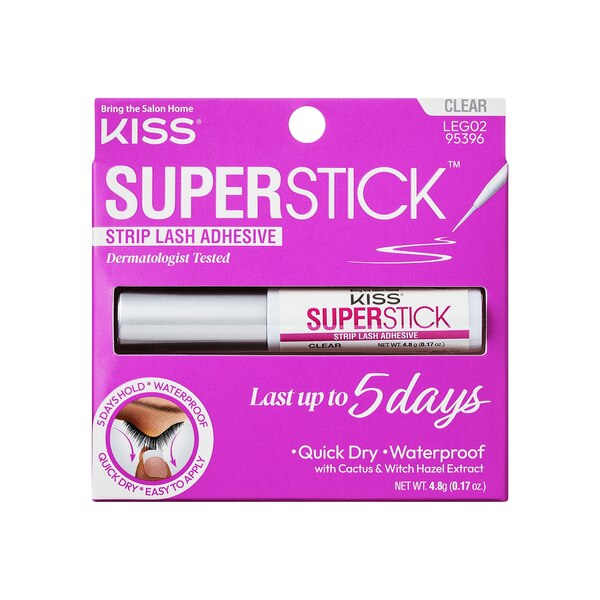 KISS Lash Couture Extended Wear Eyelash Glue, Clear