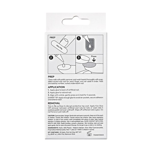 KISS Gel Fantasy Magnetic False Nails, BeatBelles