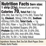 Epic Strips Venison Sea Salt Pepper, 0.8 oz, thumbnail image