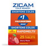 Zicam Cold Remedy RapidMelts, 25 CT, thumbnail image