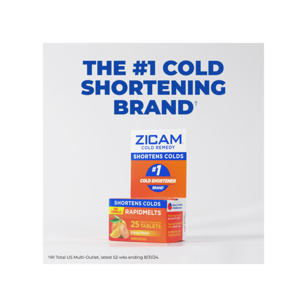 Zicam Cold Remedy RapidMelts, 25 CT