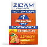 Zicam Cold Remedy RapidMelts, 25 CT, thumbnail image