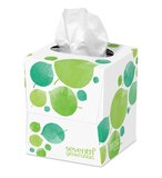 Seventh Generation 100% Recycled Facial Tissue Cube, 85 Sheets, thumbnail image 2 of 2