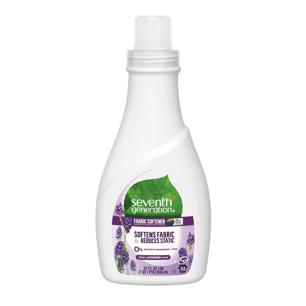 Seventh Generation Liquid Fabric Softener, Fresh Lavender, 32 oz