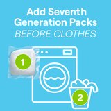 Seventh Generation Free & Clear Laundry Detergent Packs, 45 ct, thumbnail image