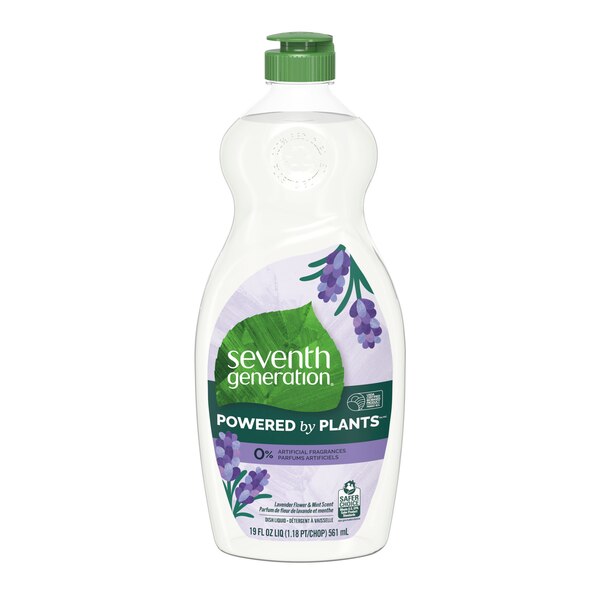 Seventh Generation Dish Soap Liquid, 19 oz
