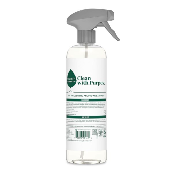 Seventh Generation All Purpose Cleaning Spray, Lemon Chamomile Scent, 23 oz