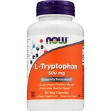 Now L-Tryptophan 500 MG Veg Capsules, thumbnail image