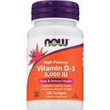Now Vitamin D-3 5000 IU Softgels, thumbnail image